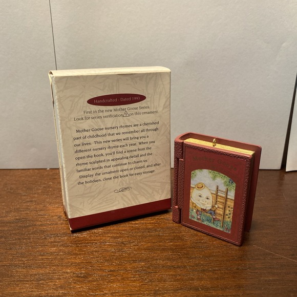 Hallmark Keepsake Ornament-‎ Humpty-Dumpty -1st in the Mother Goose Series 1993 - Picture 2 of 6